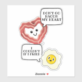 Jag kan inte bryta mitt hjärta om jag är friterad klistermärken