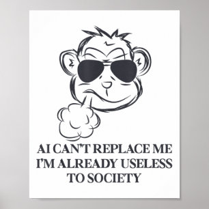 Jag kan inte byta ut mig. Jag är redan värdelös mo Poster