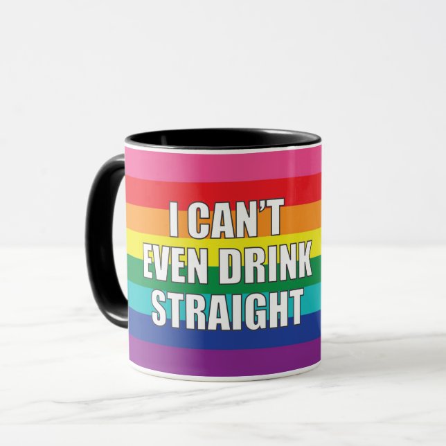 JAG KAN INTE ENS DRINK RAKT MUGG (Framsida vänster)