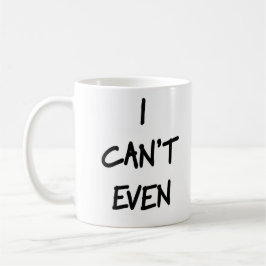 Jag kan inte ens råna kaffemugg