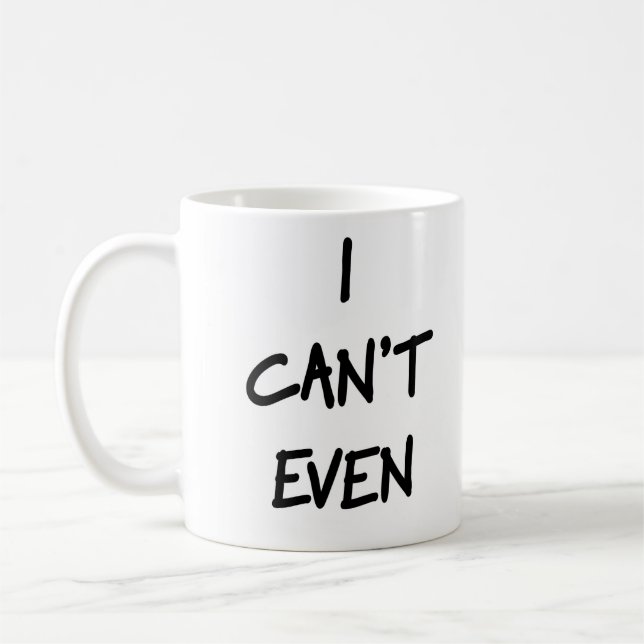 Jag kan inte ens råna kaffemugg (Vänster)