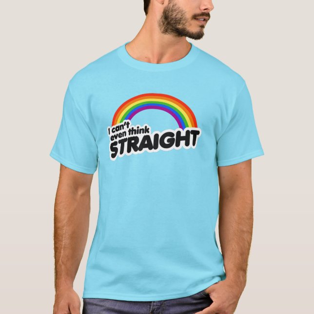 Jag kan inte ens tänka klart t shirt (Framsida)