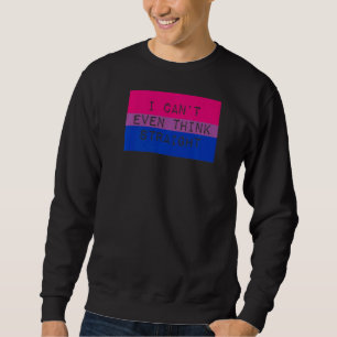 Jag kan inte ens Tänka Rak Aes för Pridet Gay Bise Lång Ärmad Tröja