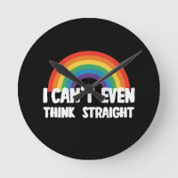 Jag kan inte ens Tänka Rak Funny Gay pride