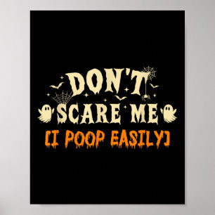 Jag kan inte gå på Easily Halloween Costume Funny Poster