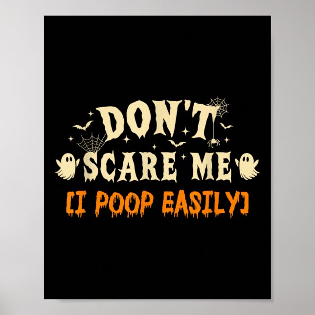 Jag kan inte gå på Easily Halloween Costume Funny  Poster (Framsidan)