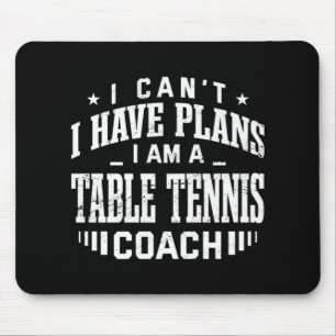 Jag kan inte ha Bord Tennis Coach Roligt Ping P Musmatta