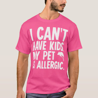 Jag kan inte ha Chameleon Pet T Shirt