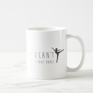 Jag Kan Inte Ha Dansskjorta Dansande Dansare Balet Kaffemugg