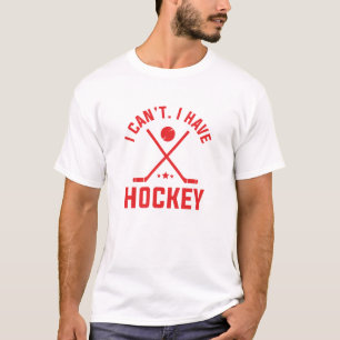 Jag kan inte ha hockey t shirt