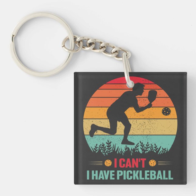 Jag kan inte ha Pickleball Funny Pickleball Player (Framsidan)