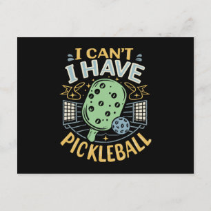 Jag kan inte ha Pickleball Tilläggskort