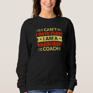 Jag kan inte ha planer på att gå på Cricket Coach T Shirt
