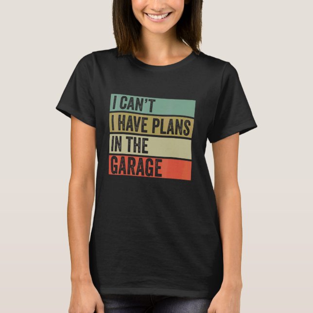Jag kan inte ha planer på att säga i trädgårdsmeka t shirt (Framsida)