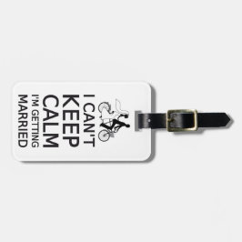 Jag kan inte hålla lugnat, I-förmiddagen gifta sig Bagagebricka