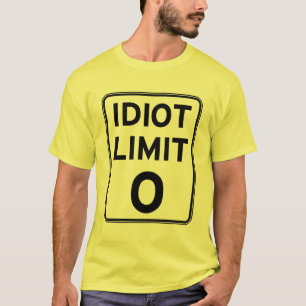 Jag kan inte handla med något mera idioter t shirt