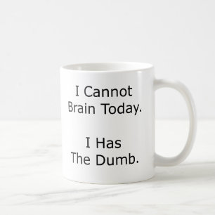 Jag kan inte hjärnan idag.. kaffemugg