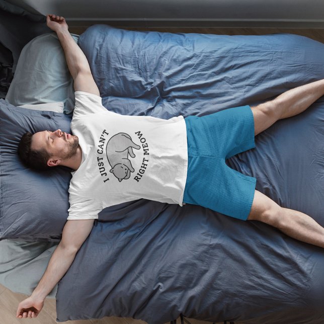 Jag kan inte Höger Meow T-Shirt (Skapare uppladdad)