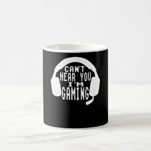 Jag kan inte höra dig. kaffemugg