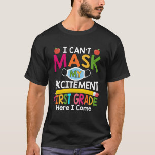 Jag kan inte ifrågasätta min upphetsning första Kl T Shirt