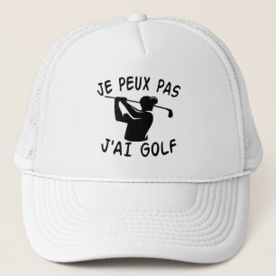 Jag Kan Inte, Jag Har Golf - Rolig Golf Keps