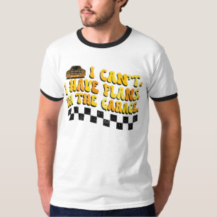 Jag Kan Inte Jag Har Planer I Garaget Bilmekaniker T Shirt