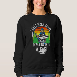 Jag kan inte jobba i dag.. Arm är i skugga T Shirt