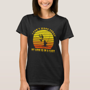 Jag kan inte jobba idag.. Arm är i ett jätteroligt T Shirt