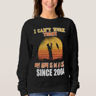 Jag kan inte jobba idag min arm är i gips sedan 20 t shirt