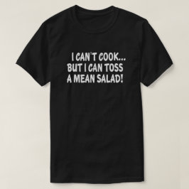 JAG KAN INTE LAGA MAT, MEN JAG KAN KASTA EN T-SHIRT