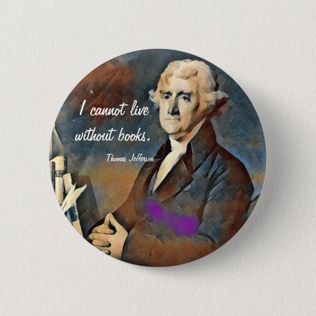 Jag kan inte leva utan böcker, av Thomas Jefferson Knapp (Framsida)