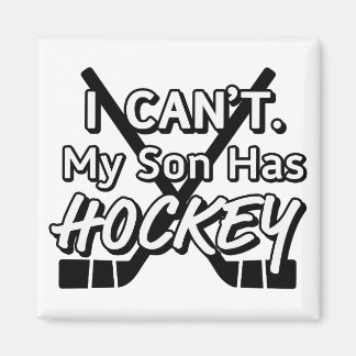 Jag kan inte. Min son har Hockey Magnet