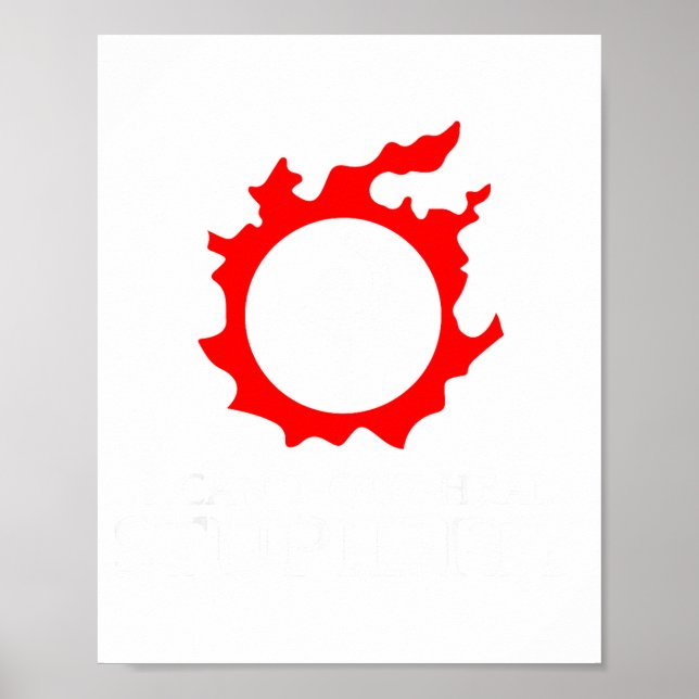 Jag kan inte överläka Studity - White Mage Roligt  Poster (Framsidan)