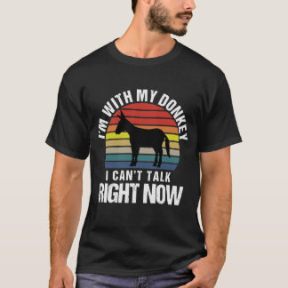 Jag kan inte prata Höger nu Sarcasm. T Shirt