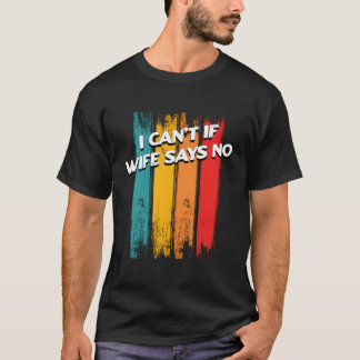 Jag kan inte säga att ingen Pappa Ord pappa citera T Shirt
