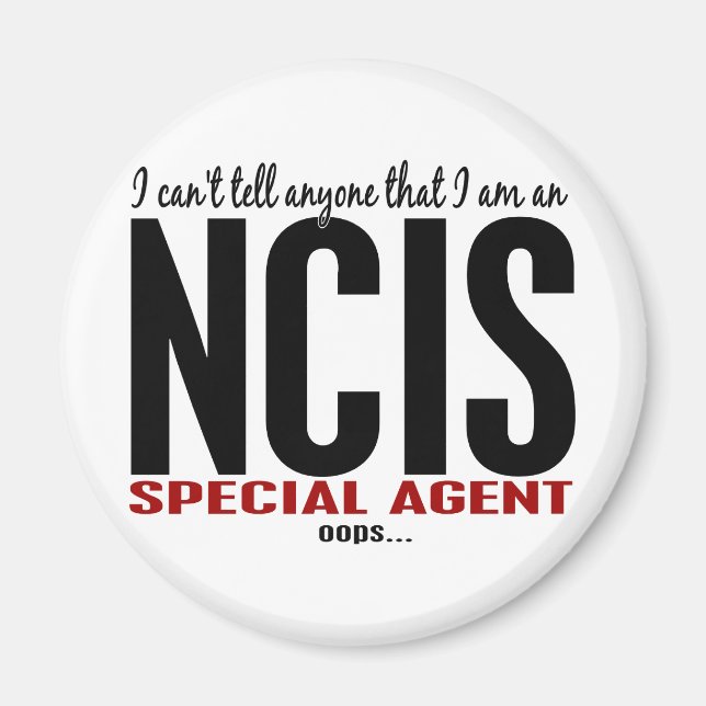 Jag kan inte säga till någon NCIS Agent Magnet (Framsidan)