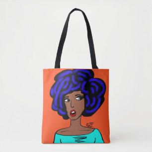 "Jag kan inte se det" Canvas Bag Tygkasse