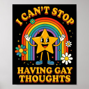 Jag kan inte sluta ha homosexuella tankar poster