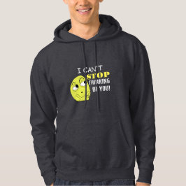Jag kan inte sluta tänka på dig, ändringsbar hoodie