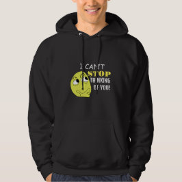 Jag kan inte sluta tänka på dig, ändringsbar hoodie