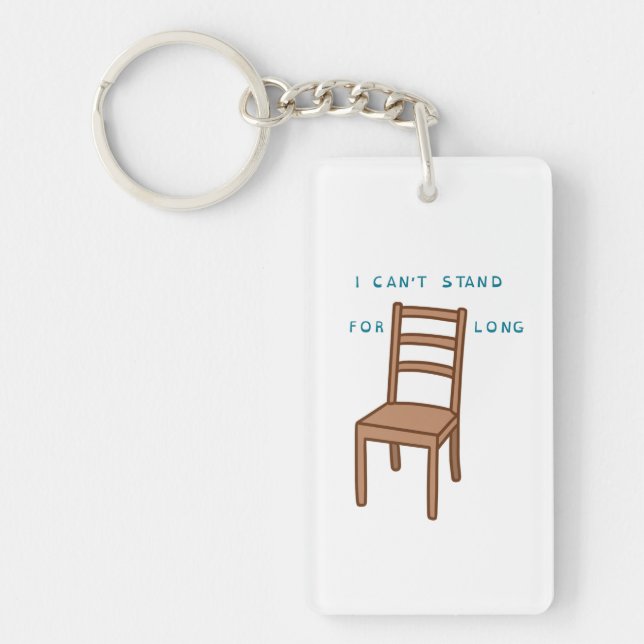 Jag kan inte stå för lång nyckelkedja (Framsidan)