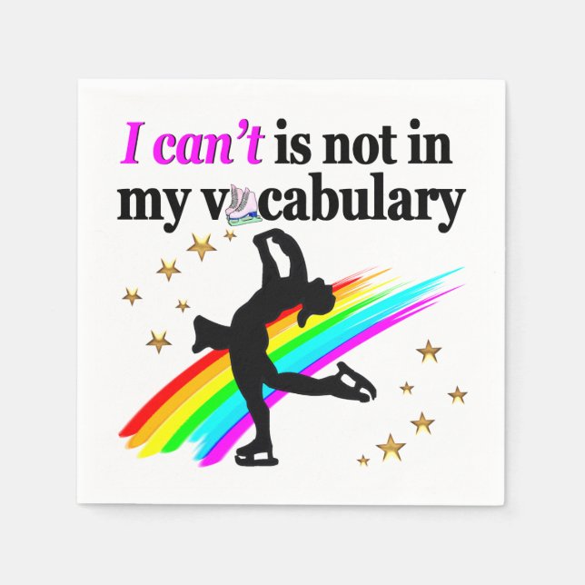 JAG KAN INTE STÅ I MIN FRISKSKATTNING I FIGUR PAPPERSSERVETT (Framsidan)