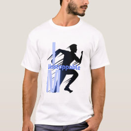 Jag kan inte stoppa Silhouette Motivational T Shirt