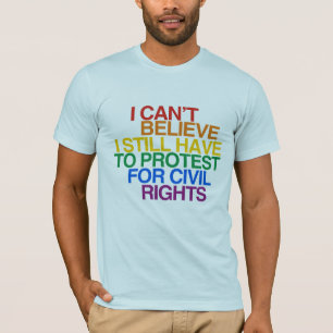 JAG KAN INTE TRO MIG STILLAR MÅSTE ATT PROTESTERA TEE