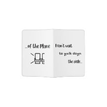 "Jag kan inte vänta" Passport-Sleeve /