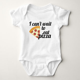 Jag kan inte väntan att äta pizza t shirt
