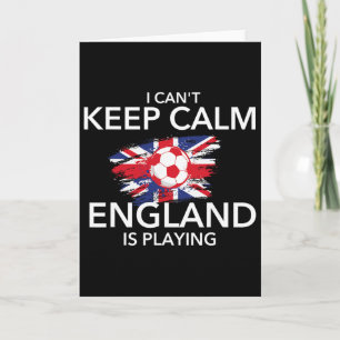 Jag Kan Inte Vara Lugn England Spelar - Fotboll Så Kort