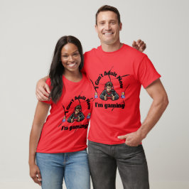 Jag kan inte vuxen nu när jag spelar t shirt