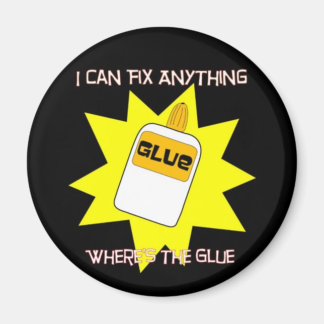 Jag kan laga vilken magnet som helst (Framsidan)