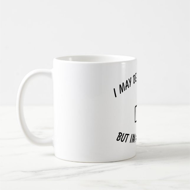 Jag kan lämnas ensam, men han har alltid höger kaffemugg (Vänster)